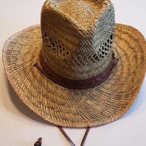 O'Rageous Men's Outback Straw Hat